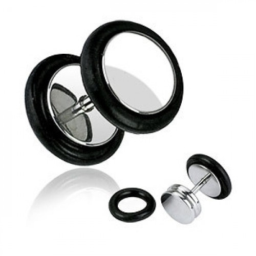 Falošný piercing do ucha, priemer 5 mm