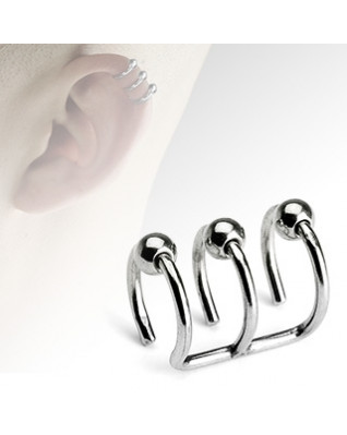 Falošný piercing do ucha
