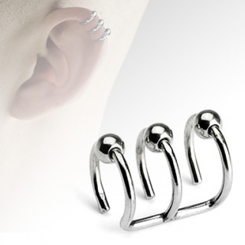 Falošný piercing do ucha