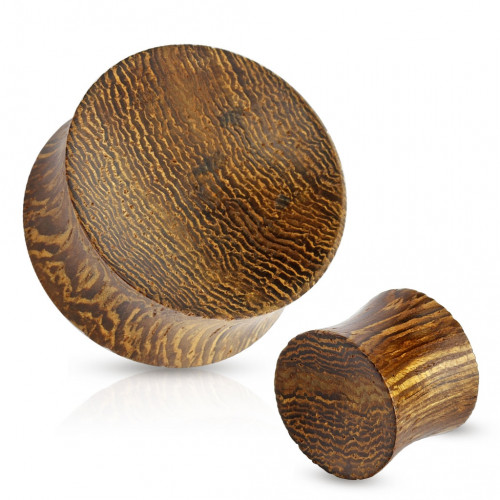 Plug do ucha Snake wood