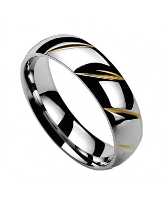 NSS3001 Dámsky snubný prsteň oceľ