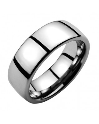Volfrámový prsteň, šírka 8 mm