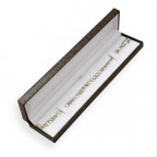 Hnedá koženková krabička na náramok