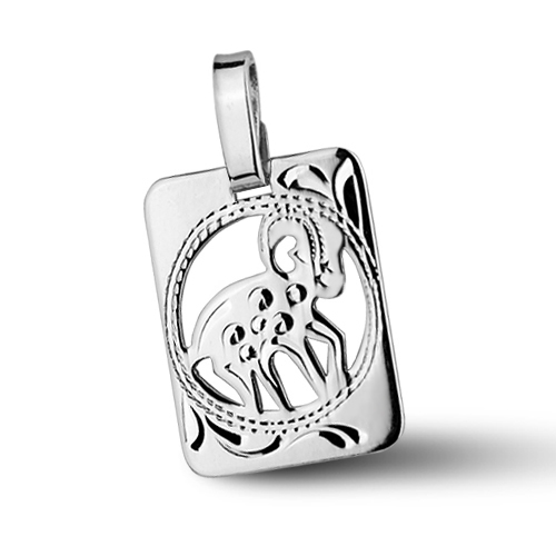 Strieborný prívesok znamenia BARAN