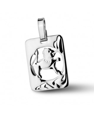 Strieborný prívesok znamenia LEV