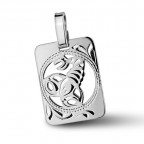 Strieborný prívesok znamenia Škorpión