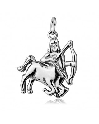 Strieborný prívesok znamenia STRELEC