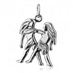 Strieborný prívesok znamenia BLÍŽENCI