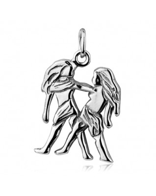 Strieborný prívesok znamenia BLÍŽENCI