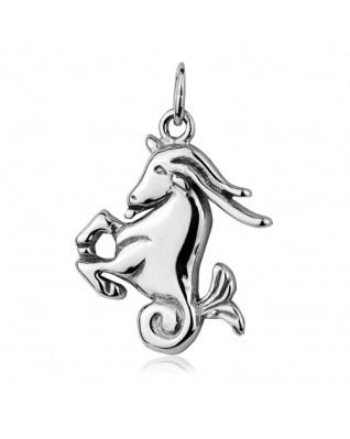 Strieborný prívesok znamenia KOZOROH