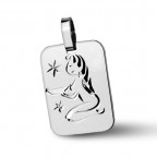 Strieborný prívesok znamenia PANNA