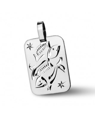 Strieborný prívesok znamenia RYBY