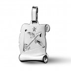 Strieborný prívesok znamenia STRELEC