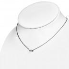 Oceľová retiazka s textom LOVE