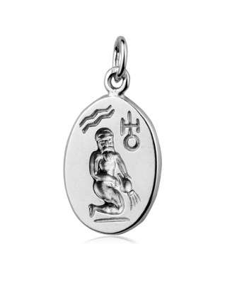 Strieborný prívesok znamenia VODNÁR