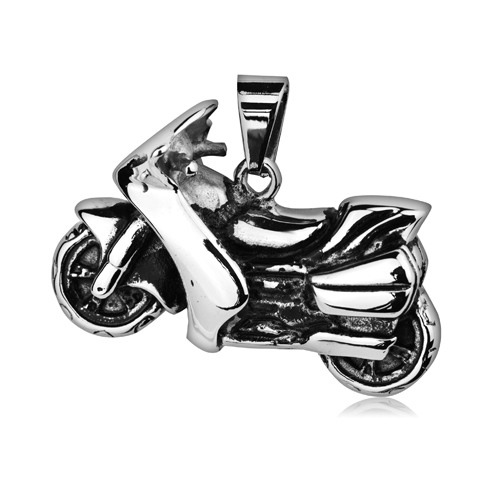 Oceľový prívesok - motorka cestná