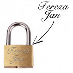 Minizámoček s 3mi kľúčmi rozmer 30 x 20 mm