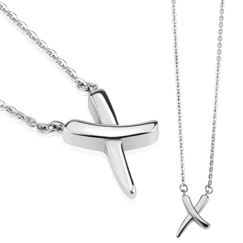 Dámsky oceľový náhrdelník