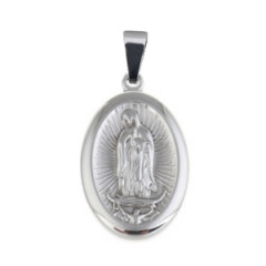 Oceľový prívesok bábika Mária