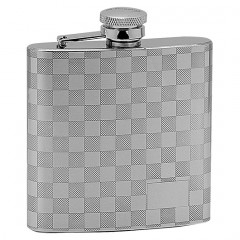 Oceľová vrecková fľaša - ploskačka 180ml v darčekovom balení