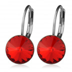 Ocelové náušnice s krystaly Swarovski® LIGHT SIAM