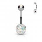 Piercing do pupku zdobený Crystals from Swarovski®