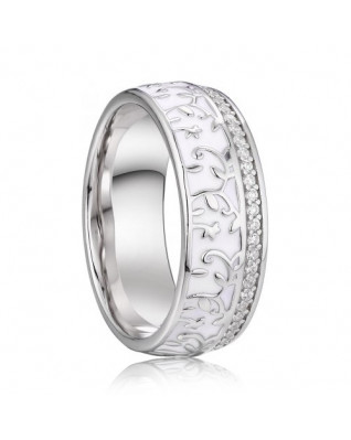 AN1037 Dámsky snubný prsteň striebro AG 925/1000