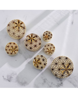 Plug do ucha Crocodile wood