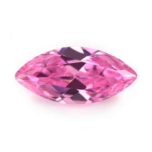 SK Kubický zirkón - Pink, 2 x 4 mm
