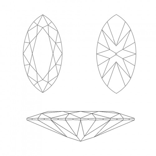 SK Kubický zirkón - Pink, 2 x 4 mm