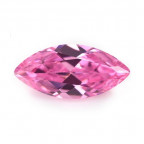 SK Kubický zirkón - Pink, 2,5 x 5 mm