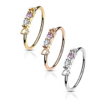 Piercing do nosa krúžok