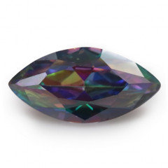 SK Kubický zirkón - Multicolor 4 x 8 mm