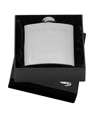 Oceľová vrecková fľaša - ploskačka 180ml v darčekovom balení