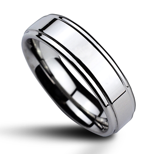 Volfrámový prsteň, šírka 6mm