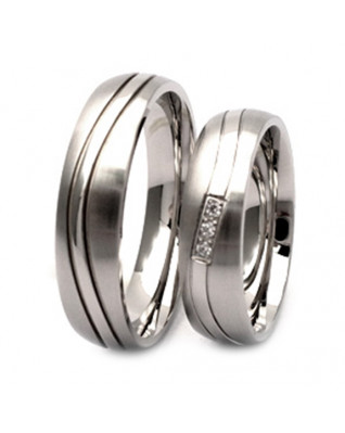 NSS3011 Pánsky snubný prsteň oceľ