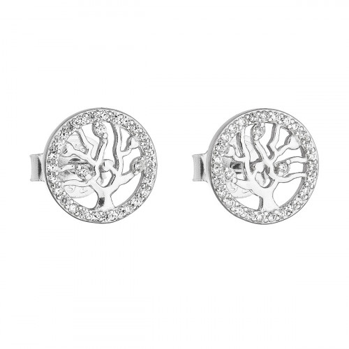 Strieborné náušnice strom života