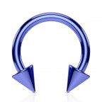 Podkova modrá s hrotmi