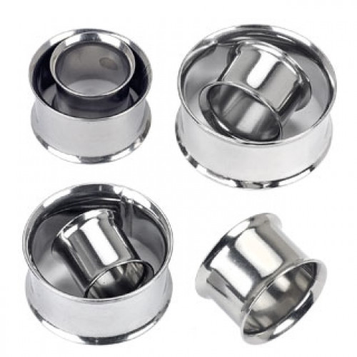 Oceľový tunel do ucha