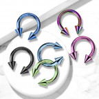 Podkova fialová s hrotmi