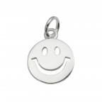 Strieborný prívesok smajlík