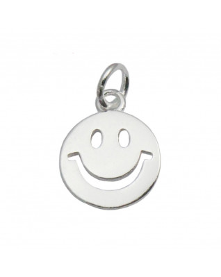 Strieborný prívesok smajlík