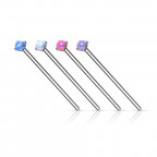 Variabilný piercing do nosa