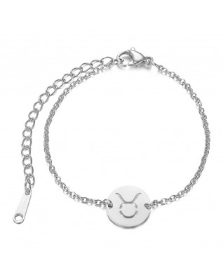 Dámsky oceľový náramok - znamenie býk