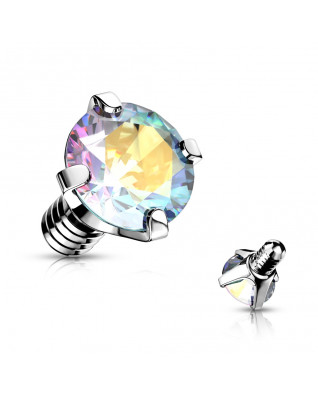 Náhradný kamienok k labrete, priemer 3 mm