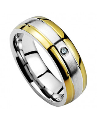 NSS1007 Dámsky snubný prsteň so zirkónom