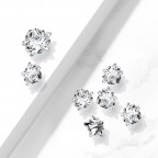 Ozdobná hviezdička k mikrodermálu, 4 mm