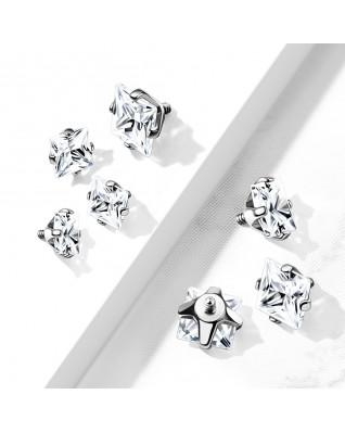 Ozdobný kamienok k mikrodermálu, 4 mm