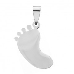 Oceľový prívesok - stopa