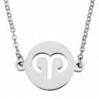 Oceľová retiazka s príveskom znamenia baran